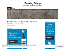 Tablet Screenshot of interactivedrawing.wordpress.com