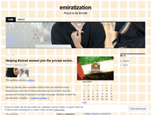 Tablet Screenshot of emiratization2.wordpress.com