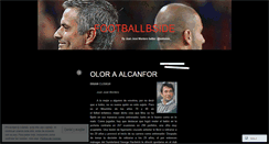 Desktop Screenshot of footballbside.wordpress.com