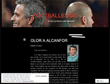 Tablet Screenshot of footballbside.wordpress.com