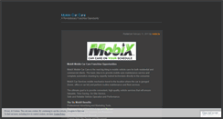 Desktop Screenshot of mobix2u.wordpress.com