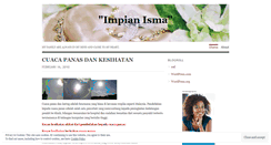 Desktop Screenshot of mummyisma.wordpress.com