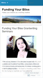 Mobile Screenshot of fundingyourbliss.wordpress.com