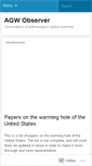 Mobile Screenshot of agwobserver.wordpress.com