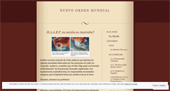 Desktop Screenshot of elnuevordenmundial.wordpress.com