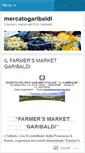 Mobile Screenshot of mercatogaribaldi.wordpress.com