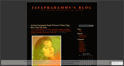 Desktop Screenshot of jayapradamms.wordpress.com