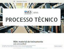 Tablet Screenshot of processotecnicoucs.wordpress.com