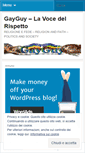 Mobile Screenshot of gayguy.wordpress.com
