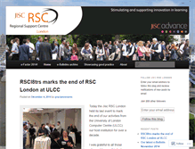 Tablet Screenshot of jiscrsclondon.wordpress.com