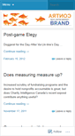Mobile Screenshot of contrabrand.wordpress.com