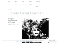 Tablet Screenshot of loretogaringuzman.wordpress.com