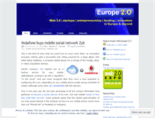 Tablet Screenshot of europe20.wordpress.com