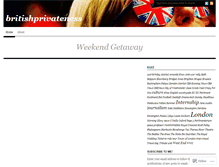 Tablet Screenshot of britishprivateness.wordpress.com