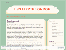 Tablet Screenshot of loobylee.wordpress.com