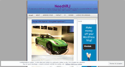 Desktop Screenshot of neednrj.wordpress.com