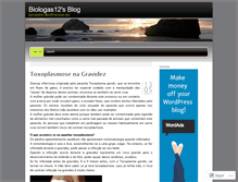 Tablet Screenshot of biologas12.wordpress.com