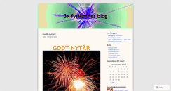 Desktop Screenshot of 3xfyng.wordpress.com