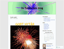 Tablet Screenshot of 3xfyng.wordpress.com