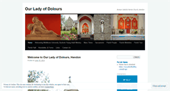 Desktop Screenshot of ourladyofdolours.wordpress.com