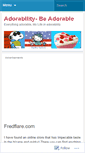 Mobile Screenshot of adorability.wordpress.com