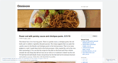 Desktop Screenshot of dininglite.wordpress.com