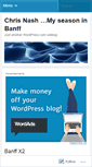 Mobile Screenshot of chris133.wordpress.com