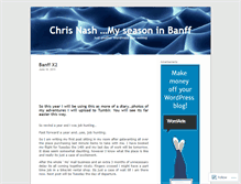 Tablet Screenshot of chris133.wordpress.com