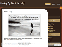 Tablet Screenshot of markinleigh.wordpress.com