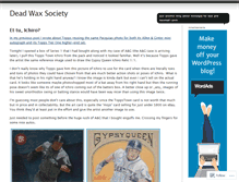 Tablet Screenshot of deadwaxsociety.wordpress.com