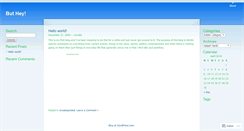 Desktop Screenshot of buthey.wordpress.com
