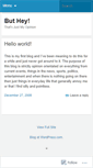 Mobile Screenshot of buthey.wordpress.com