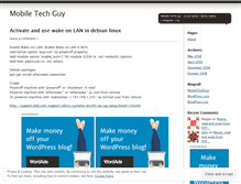 Tablet Screenshot of mobiletechguy.wordpress.com