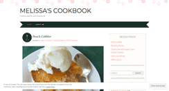 Desktop Screenshot of melissascookbook.wordpress.com
