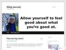 Tablet Screenshot of daligtsamvete.wordpress.com