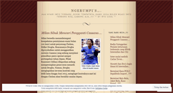 Desktop Screenshot of ngerumpi.wordpress.com