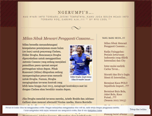 Tablet Screenshot of ngerumpi.wordpress.com