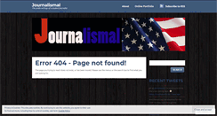 Desktop Screenshot of journalismal.wordpress.com