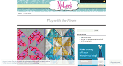 Desktop Screenshot of nubees.wordpress.com