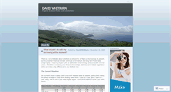 Desktop Screenshot of davidwhitburn.wordpress.com