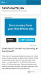 Mobile Screenshot of davidwhitburn.wordpress.com