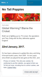 Mobile Screenshot of notallpoppies.wordpress.com