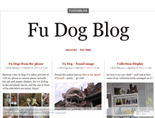 Tablet Screenshot of fudogblog.wordpress.com