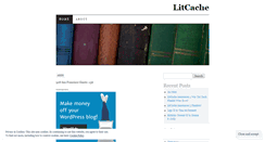 Desktop Screenshot of litcache.wordpress.com