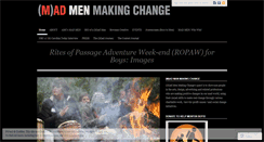 Desktop Screenshot of madmenmakingchange.wordpress.com