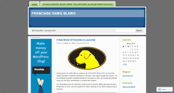 Desktop Screenshot of blackdawgfranchise.wordpress.com