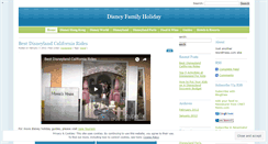 Desktop Screenshot of disneyfamilyholiday.wordpress.com