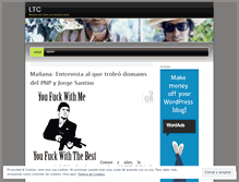Tablet Screenshot of latribudeloscafres.wordpress.com