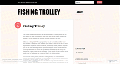 Desktop Screenshot of fishingtrolley09.wordpress.com
