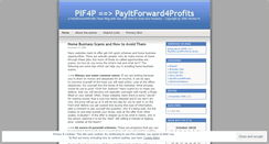 Desktop Screenshot of pif4p.wordpress.com